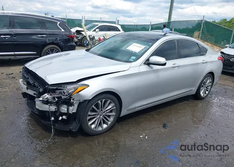 2015 Hyundai Genesis 3.8 из США, поврежденный, VIN KMHGN4JE3FU070008